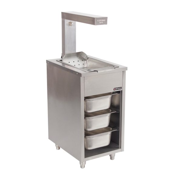 CHIP DUMP FLOOR STANDING