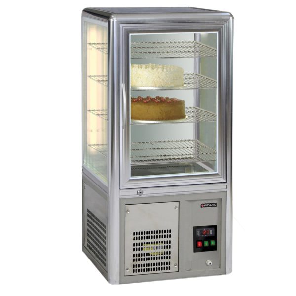 CAKE DISPLAY FRIDGE FIXED SHELVES COUNTERTOP