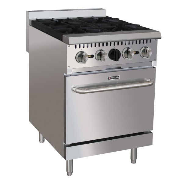 4 BURNER STOVE WITH OVEN
