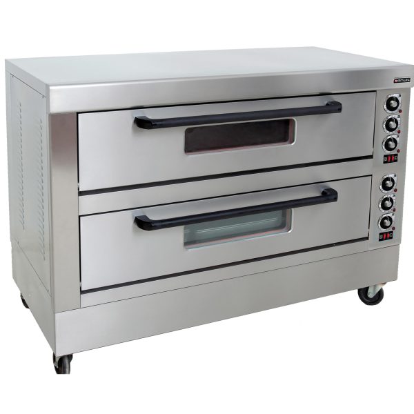 DOUBLE DECK OVEN 2 TRAYS PER DECK