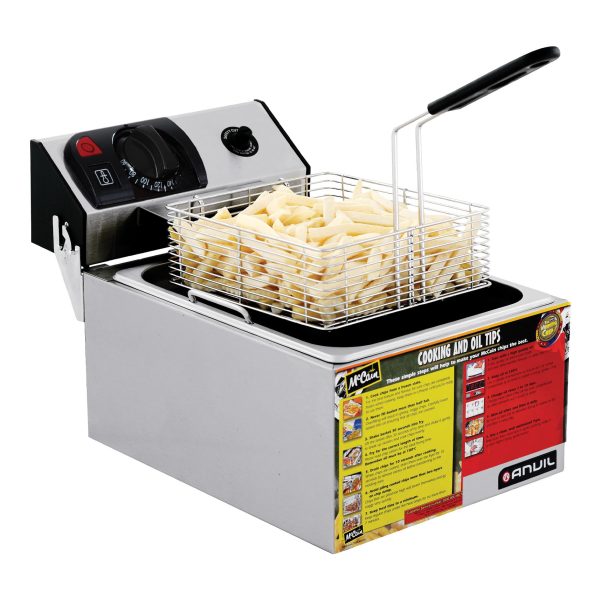 DEEP FRYER 5L SINGLE PAN - 3.4kW