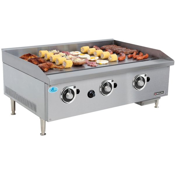 FLAT TOP GRILLER 900mm